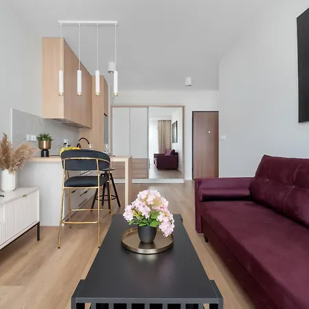 Boho Burgund Apart Z Balkonem I Parkingiem Niedaleko Centrum Lodzi By Renters
